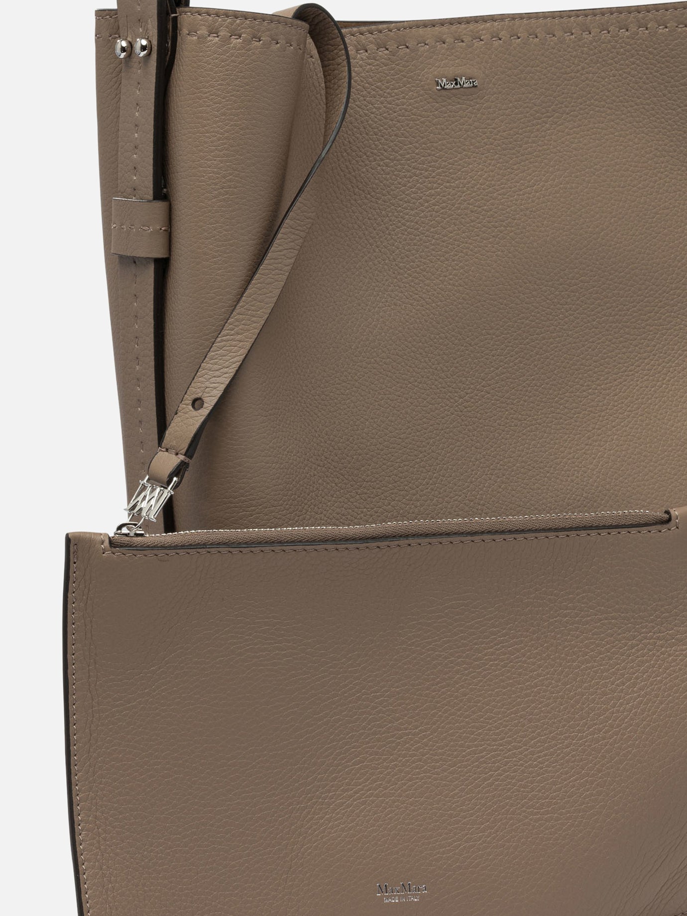 Max Mara Borsa a spalla &quot;Archetipo&quot; 17822559_UNI Brown thumbnail_4