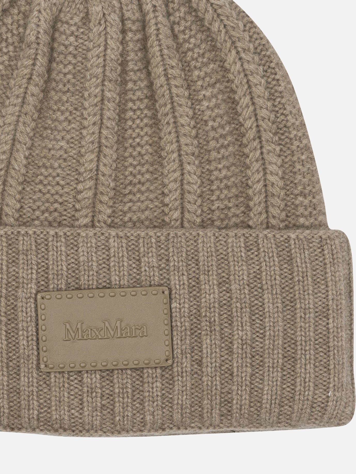 Beanies Logo  Beige - Max Mara Women | PDP | VIETTI Online Store | thumbnail_3