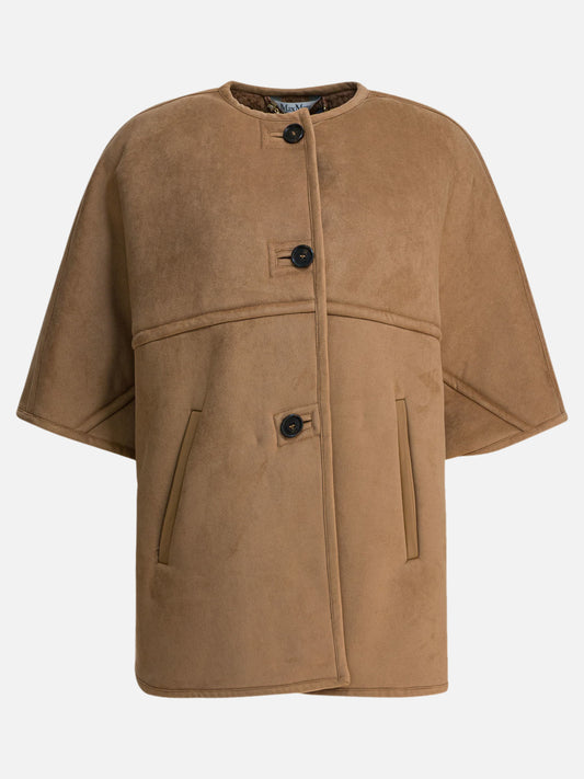 Cappotti corti Solid colour  Marrone - Max Mara Donna | PDP | VIETTI Online Store 
