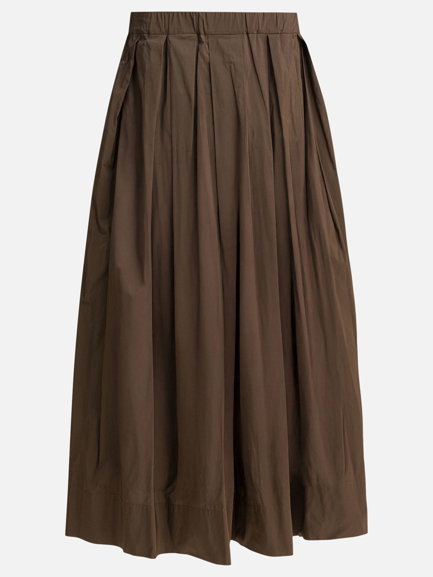 Long skirts Solid colour  Brown - Max Mara S Women | PDP | VIETTI Online Store | Zoom-Modal
