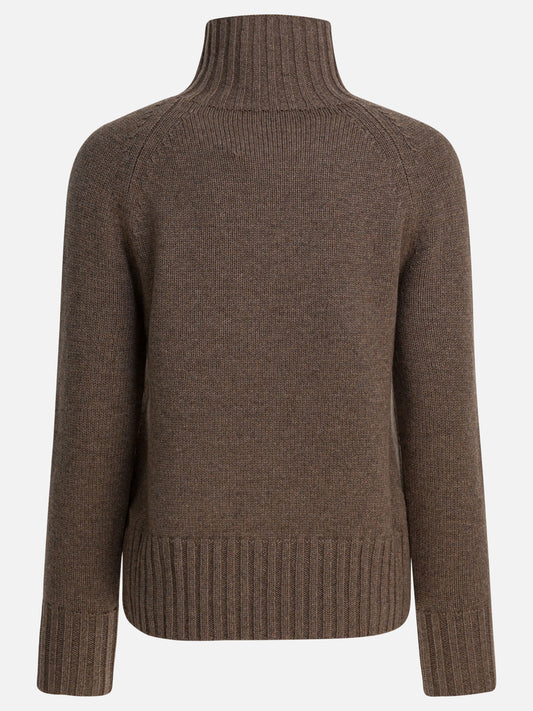 Turtleneck sweaters Solid colour  Brown - Max Mara S Women | PDP | VIETTI Online Store | 2
