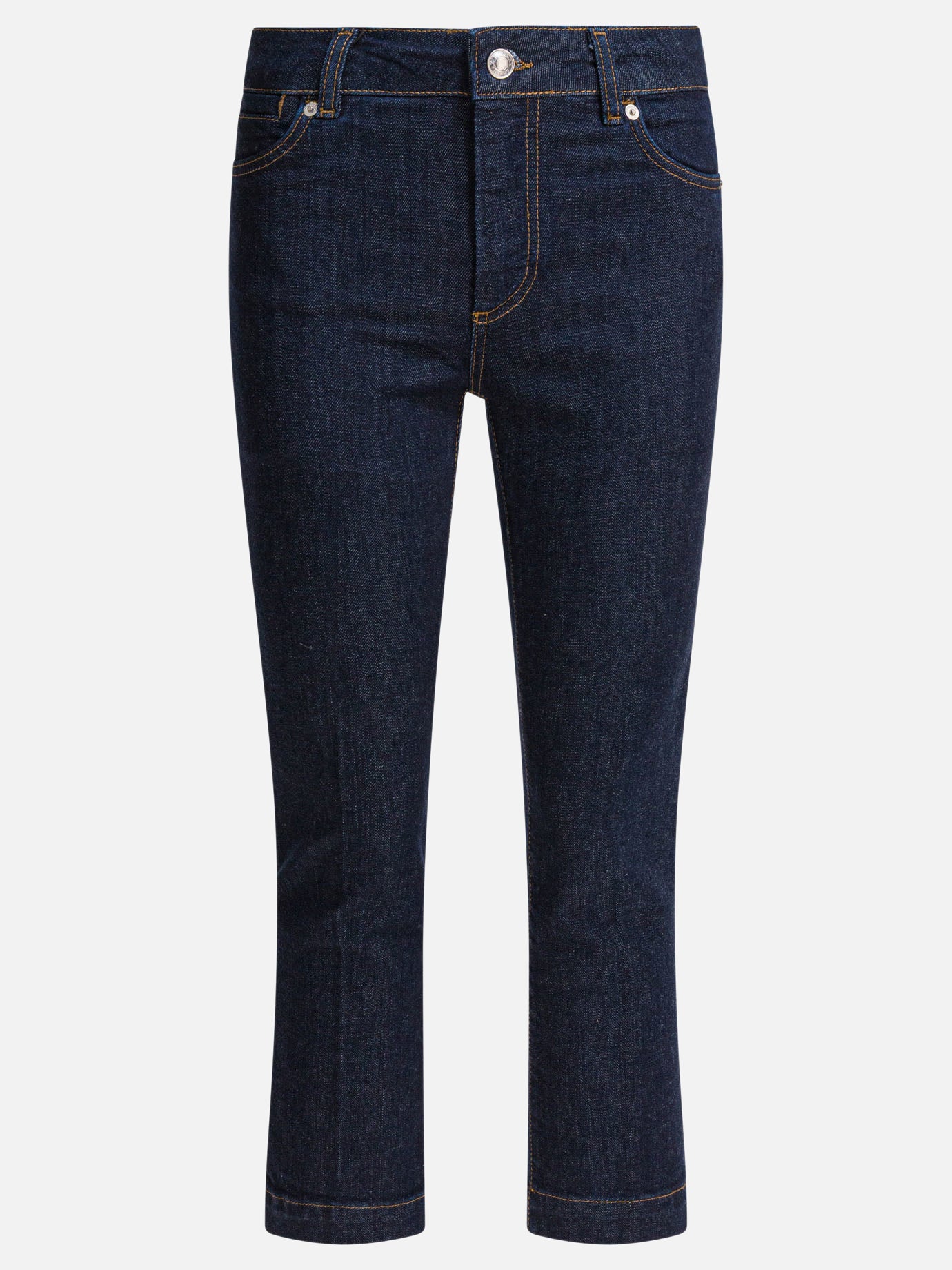 Straight-leg jeans Solid colour  Blue - Max Mara Sportmax Women | PDP | VIETTI Online Store | thumbnail