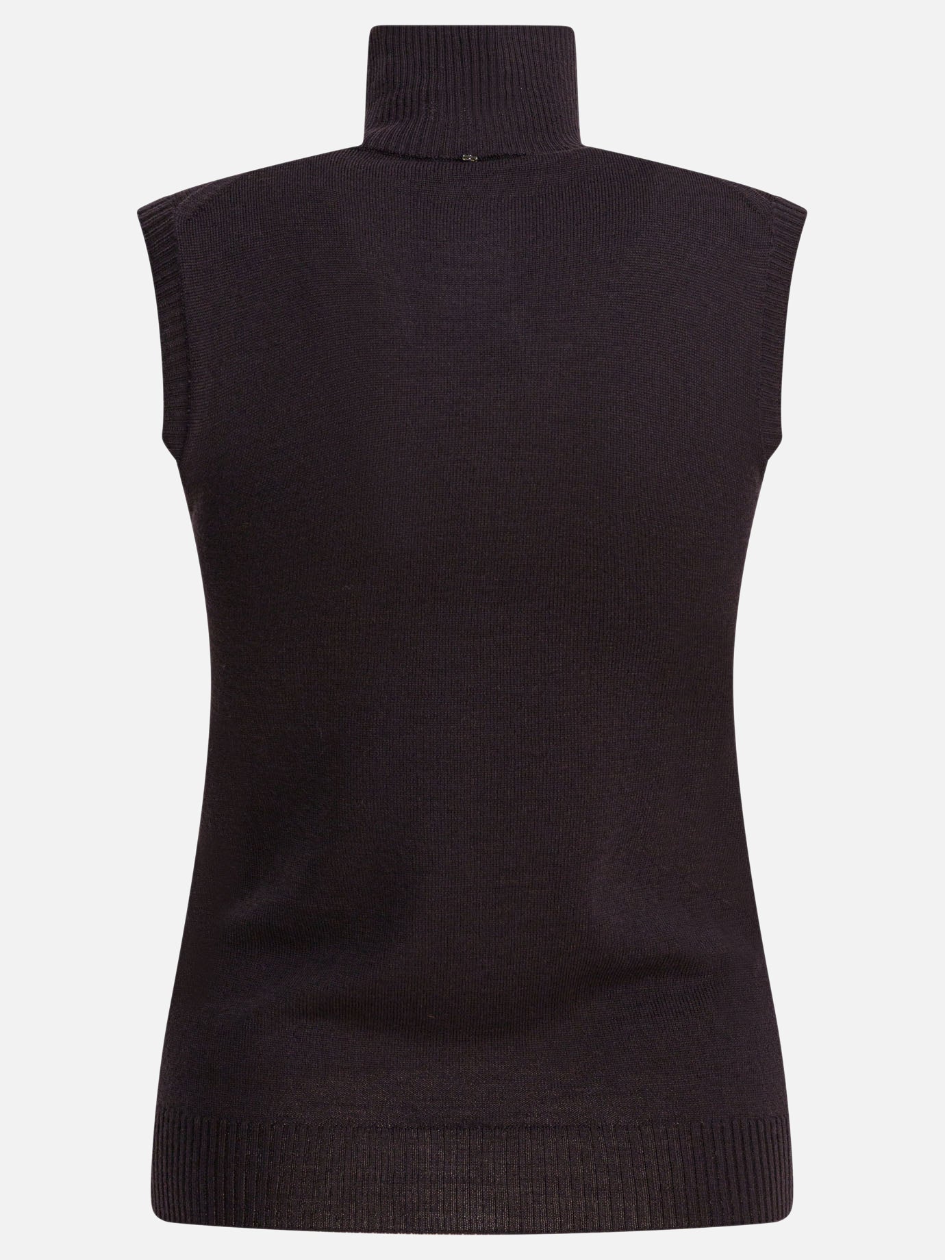 Max Mara Sportmax Smanicato con collo a lupetto 11744341_S Brown thumbnail_2