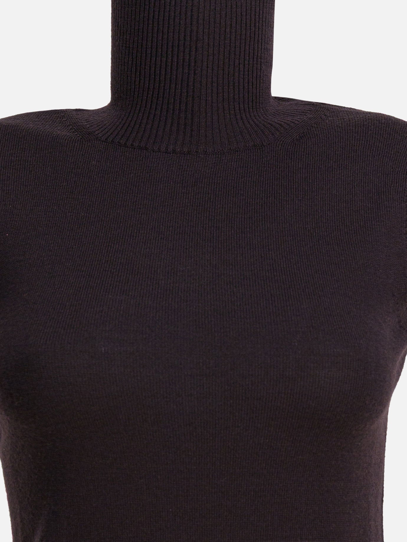 Max Mara Sportmax Smanicato con collo a lupetto 11744341_S Brown thumbnail_3