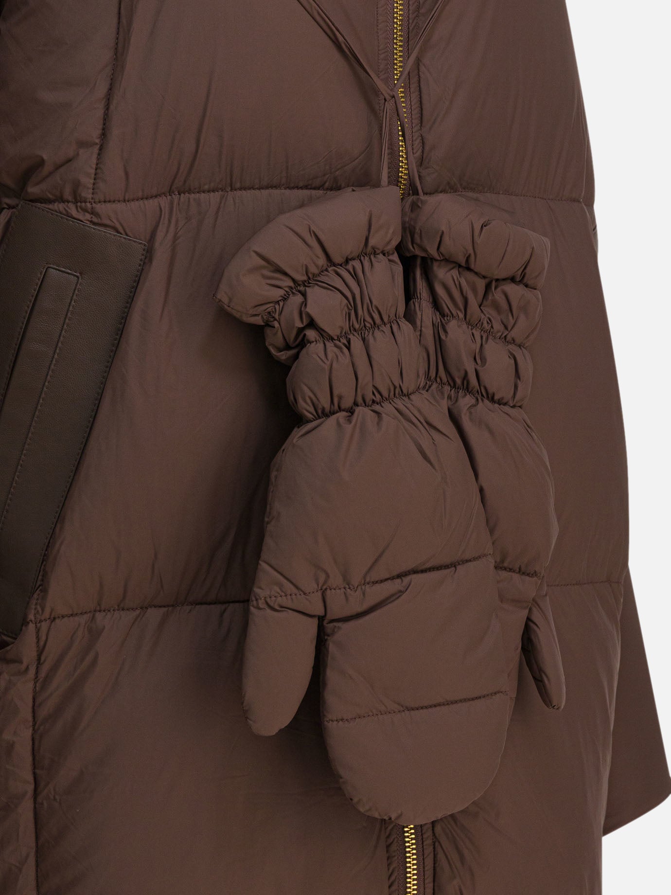 Piumini lunghi Solid colour  Marrone - Max&amp;Moi Donna | PDP | VIETTI Online Store | thumbnail_4