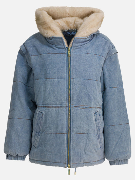 Piumini corti Denim  Azzurro - Max&Moi Donna | PDP | VIETTI Online Store 
