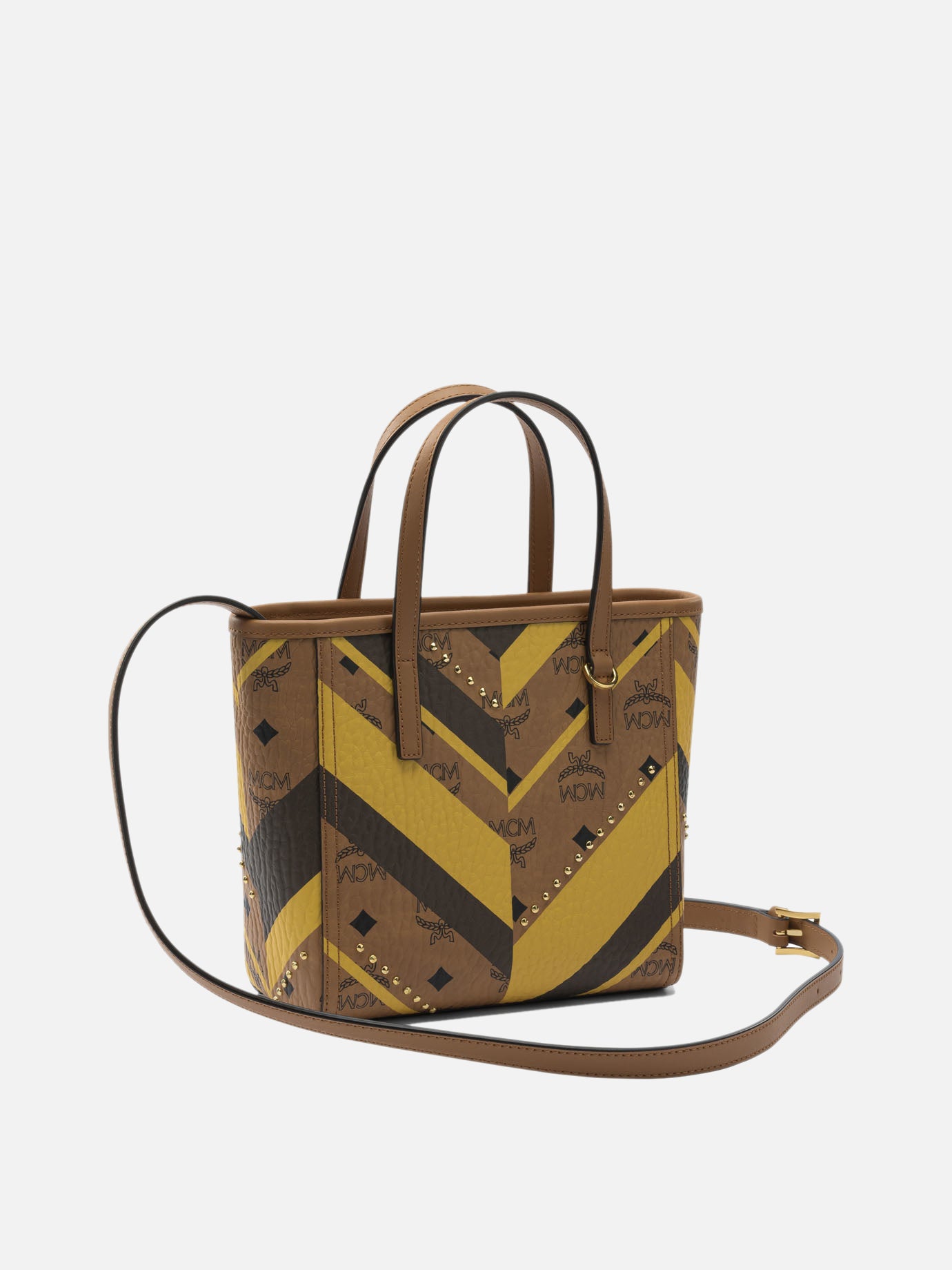 Borse mini 60% polyurethane 30% polyester 10% cotton  Marrone - Mcm Donna | PDP | VIETTI Online Store | thumbnail_2