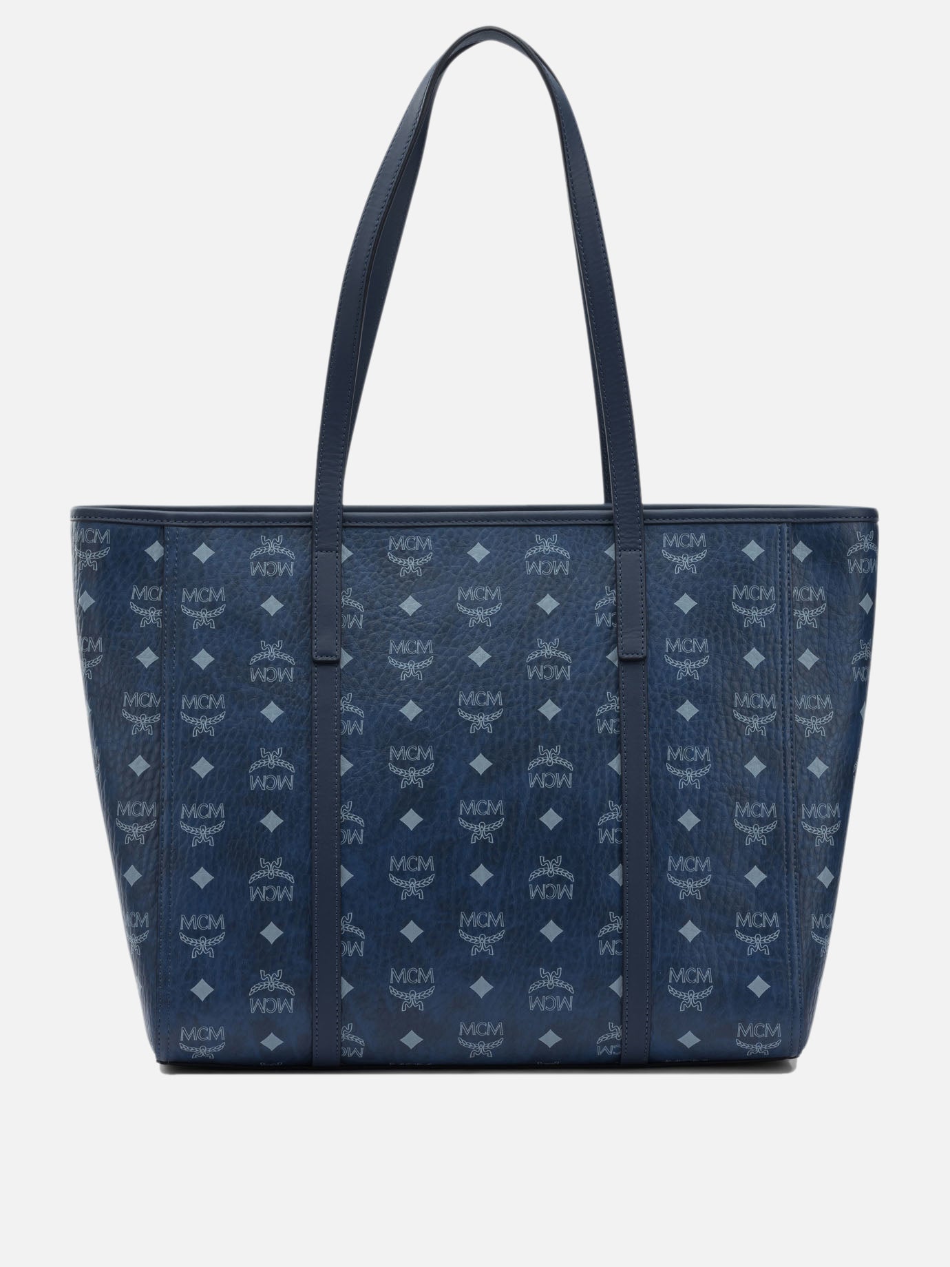 Borse grandi 63% polyurethane 20% polyester 17% cotton  Blu - Mcm Donna | PDP | VIETTI Online Store | Zoom-Modal_3

