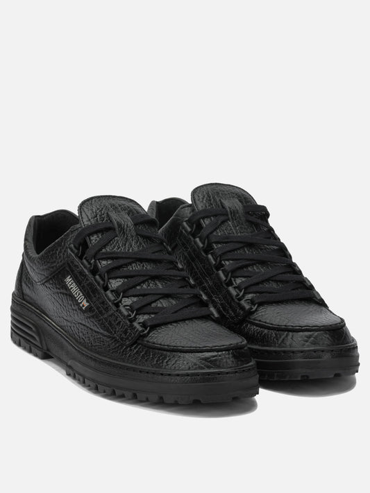 Sneaker basse 100% leather - 100% fabric - 100% rubber  Nero - Mephisto Uomo | PLP | VIETTI Online Store | 2
