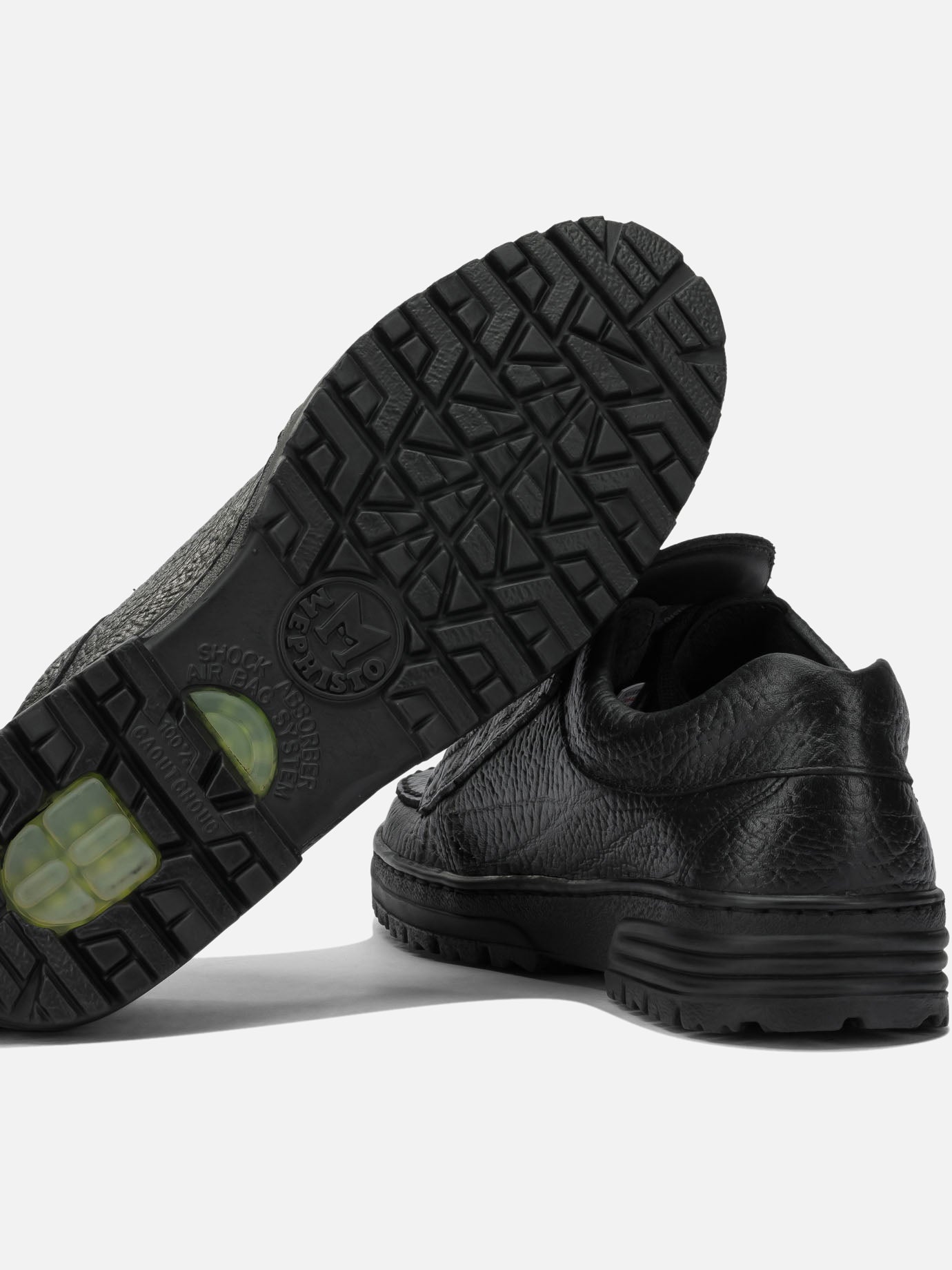 Sneaker basse 100% leather - 100% fabric - 100% rubber  Nero - Mephisto Uomo | PDP | VIETTI Online Store | thumbnail_5