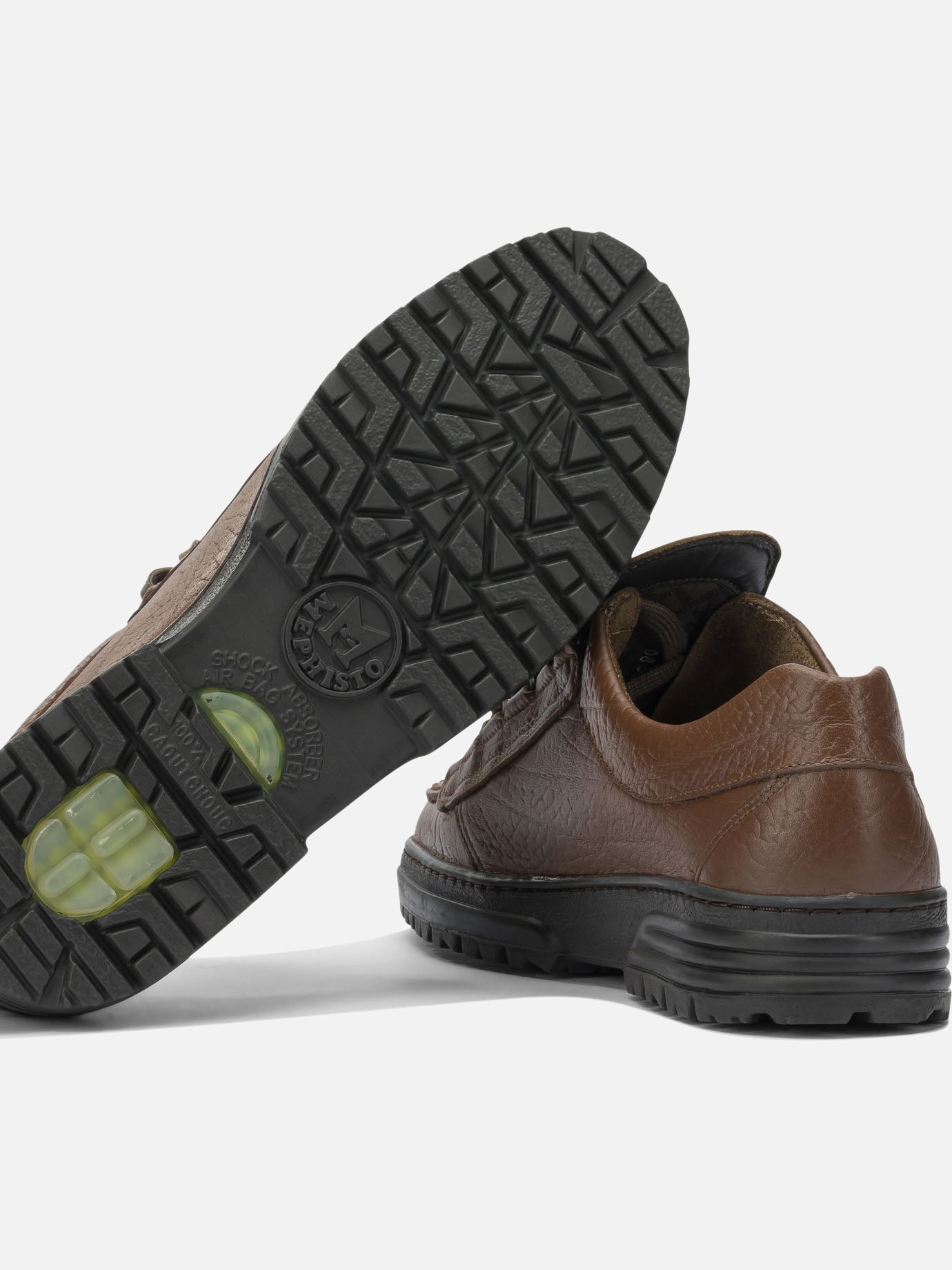 Sneaker basse 100% leather - 100% fabric - 100% rubber  Marrone - Mephisto Uomo | PDP | VIETTI Online Store | thumbnail_5