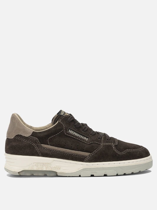 Sneaker basse 100% leather - 100% rubber  Marrone - Mephisto Uomo | PLP | VIETTI Online Store 
