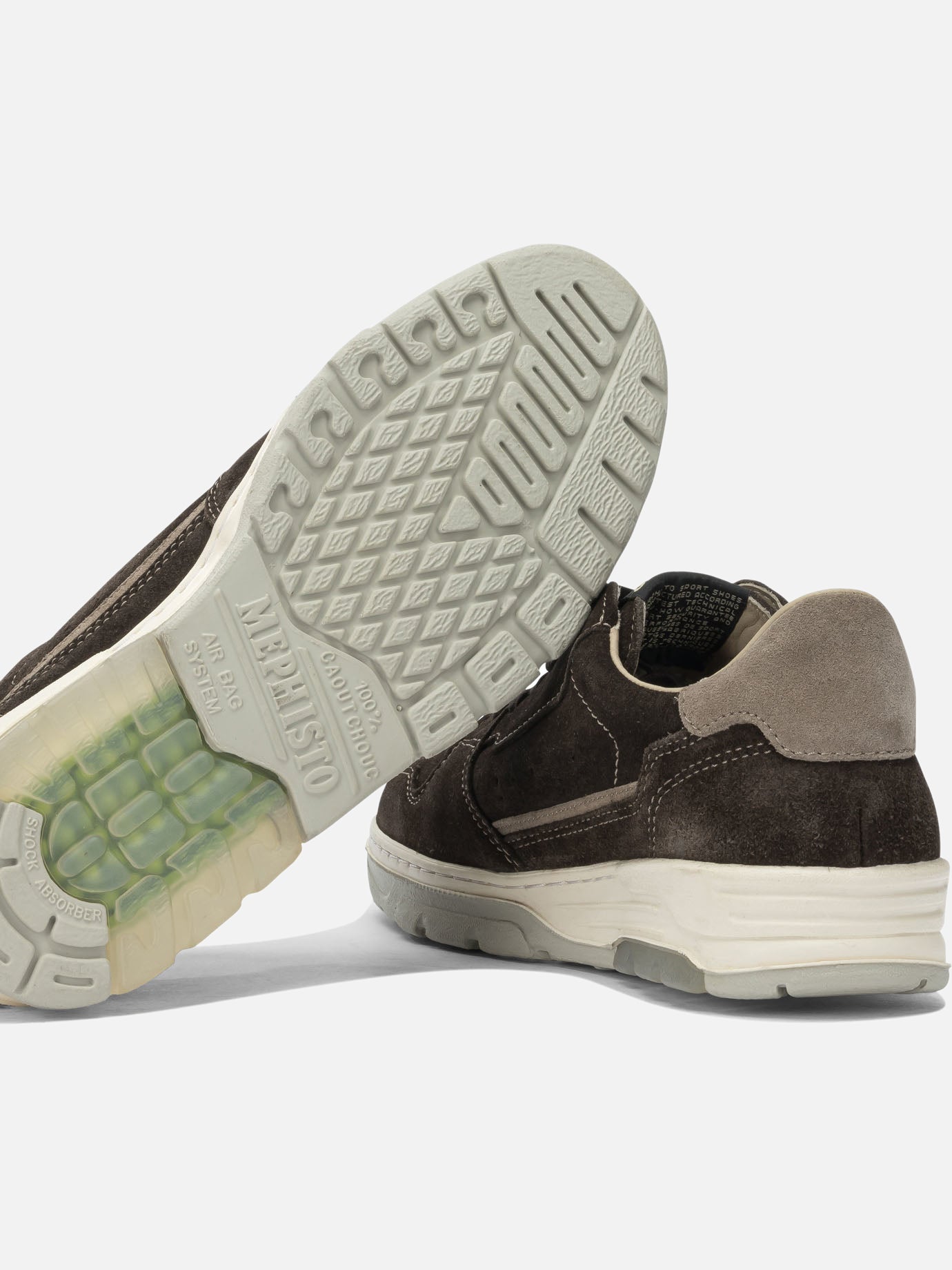 Sneaker basse 100% leather - 100% rubber  Marrone - Mephisto Uomo | PDP | VIETTI Online Store | thumbnail_5