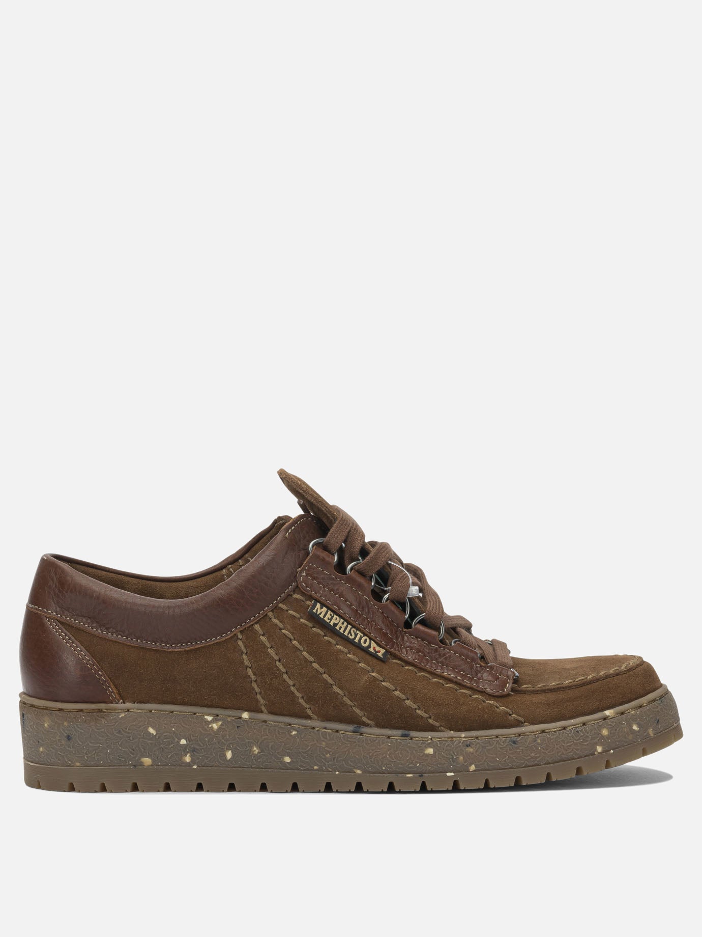 Sneaker basse 100% leather - 100% rubber  Marrone - Mephisto Uomo | PDP | VIETTI Online Store | Zoom-Modal
