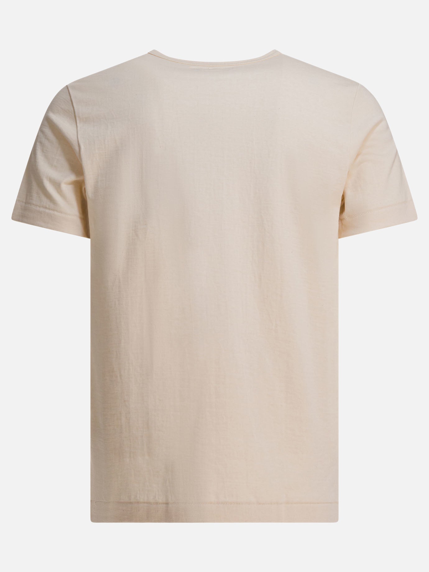 T-shirt girocollo Solid colour  Beige - Merz b. Schwanen Uomo | PDP | VIETTI Online Store | Zoom-Modal_2
