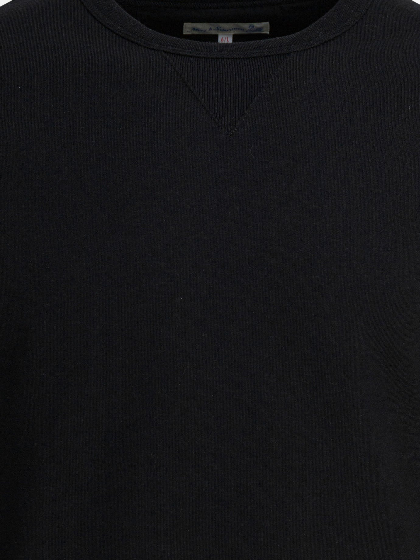 Crewnecks Solid colour  Black - Merz b. Schwanen Men | PDP | VIETTI Online Store | Zoom-Modal_3
