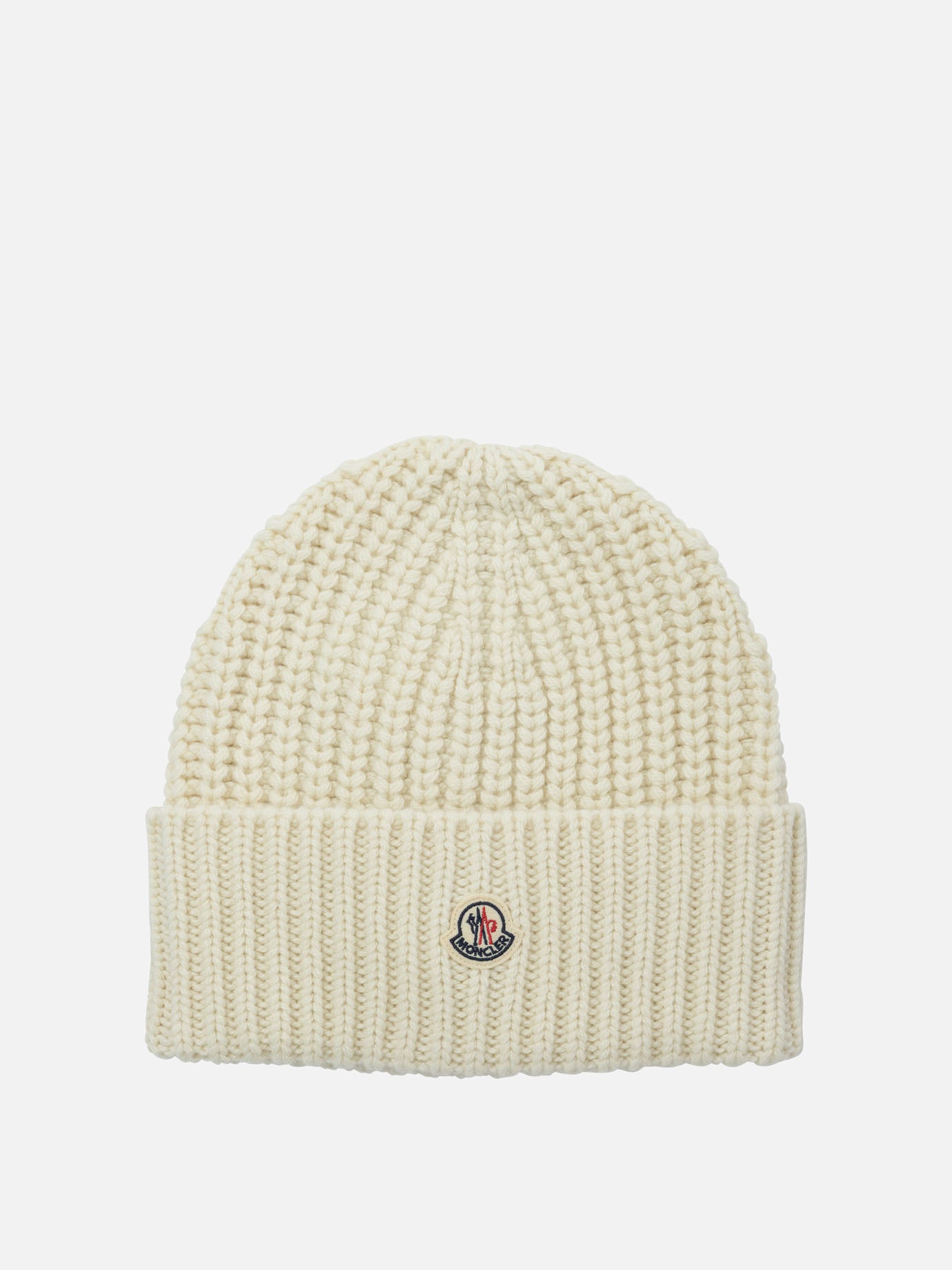 Beanies Logo  White - Moncler Women | PDP | VIETTI Online Store | thumbnail