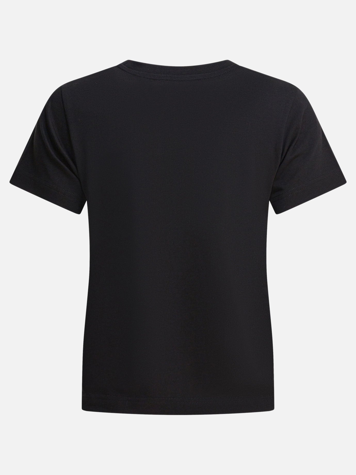 Crewneck t-shirts Logo  Black - Moncler Women | PDP | VIETTI Online Store | thumbnail_2
