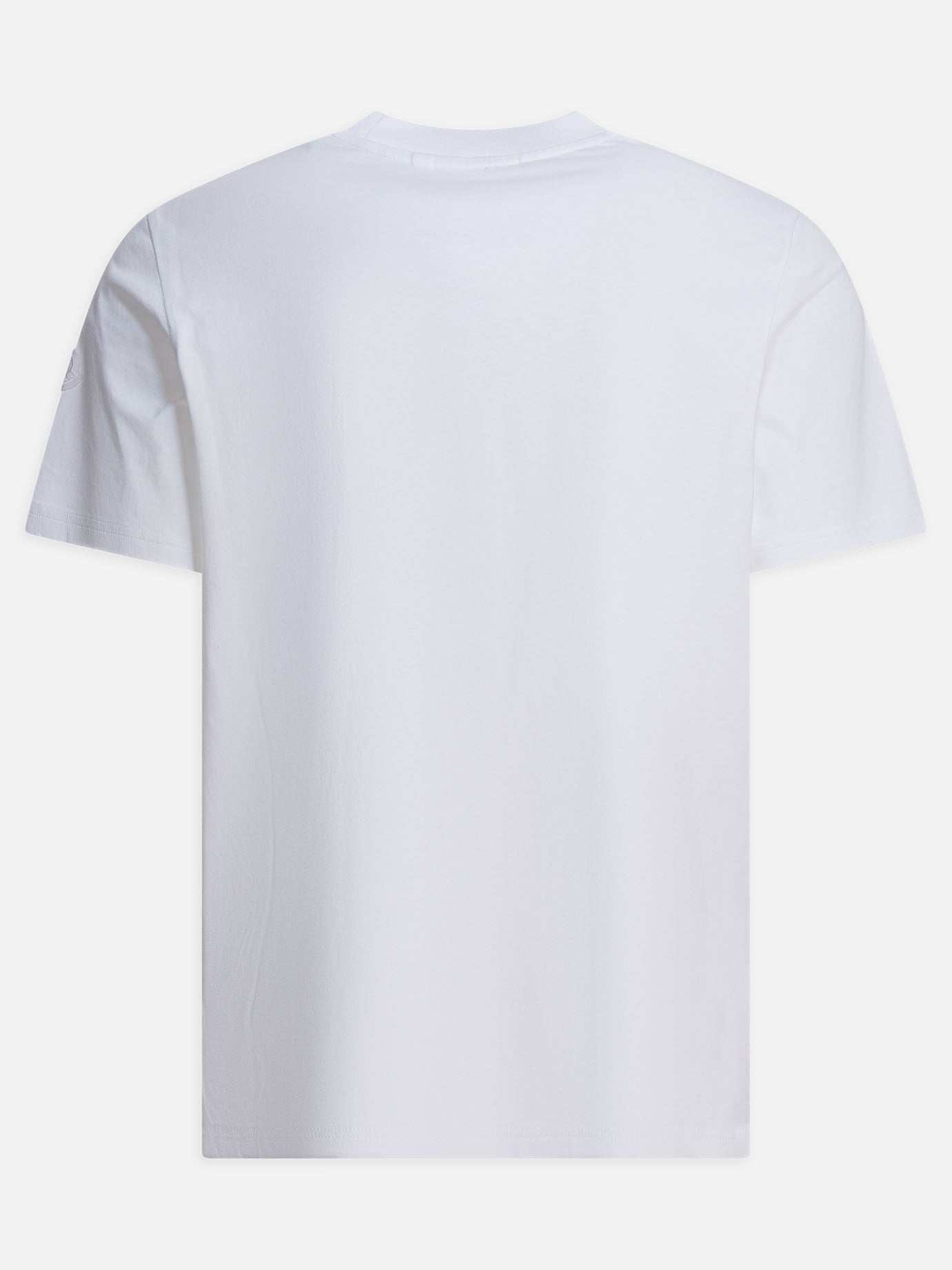 T-shirt girocollo Logo  Bianco - Moncler Donna | PDP | VIETTI Online Store | thumbnail_2