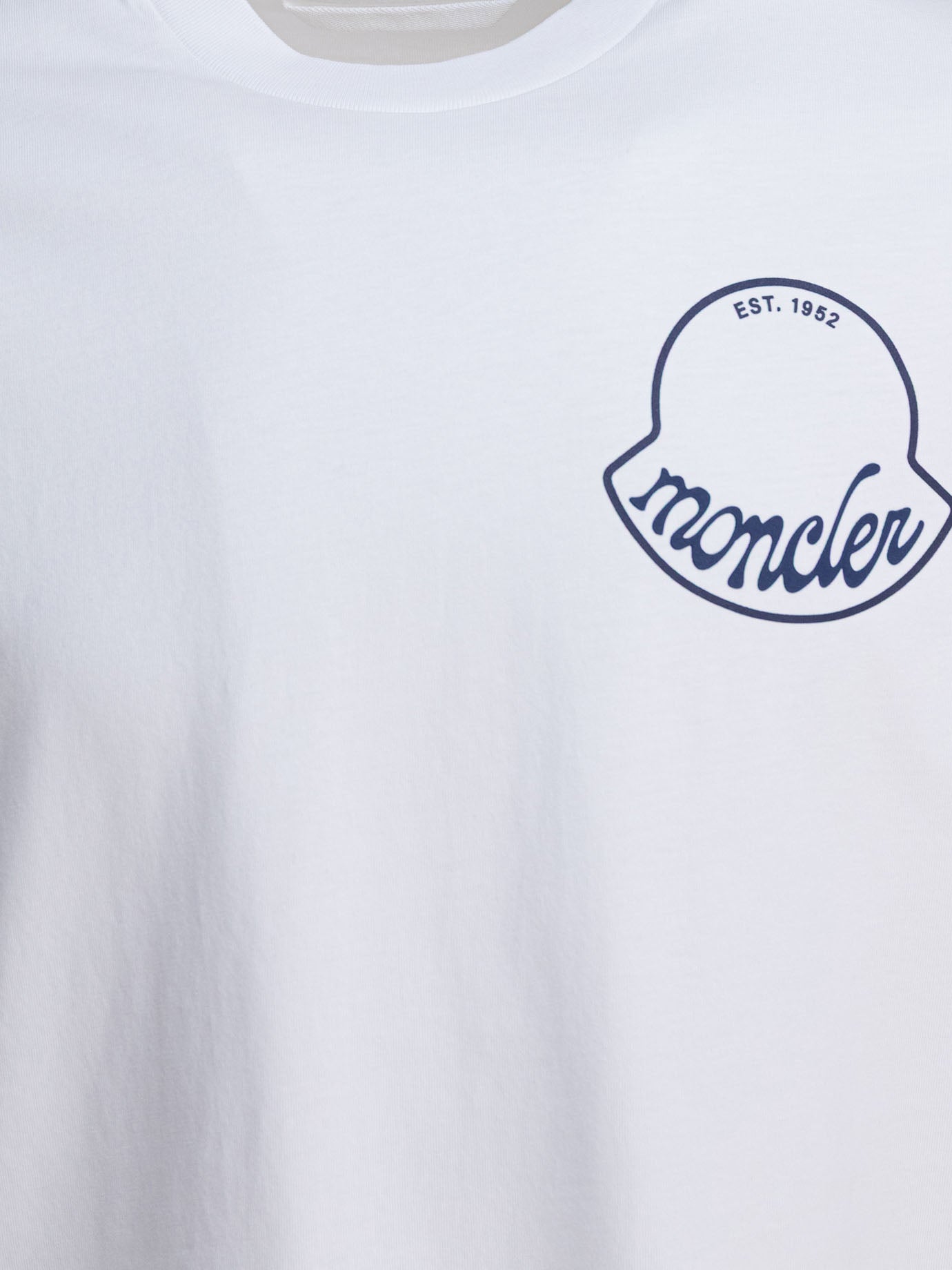 T-shirt girocollo Logo  Bianco - Moncler Donna | PDP | VIETTI Online Store | thumbnail_3
