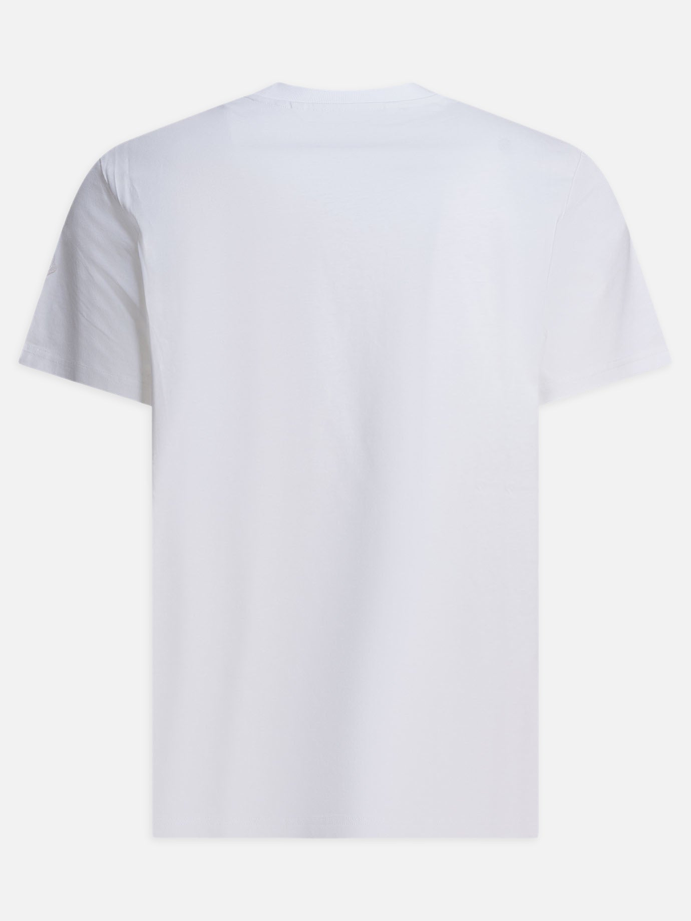 T-shirt girocollo Logo  Bianco - Moncler Uomo | PDP | VIETTI Online Store | Zoom-Modal_2
