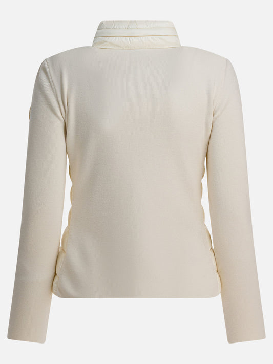 Cardigans Logo  White - Moncler Women | PDP | VIETTI Online Store | 2
