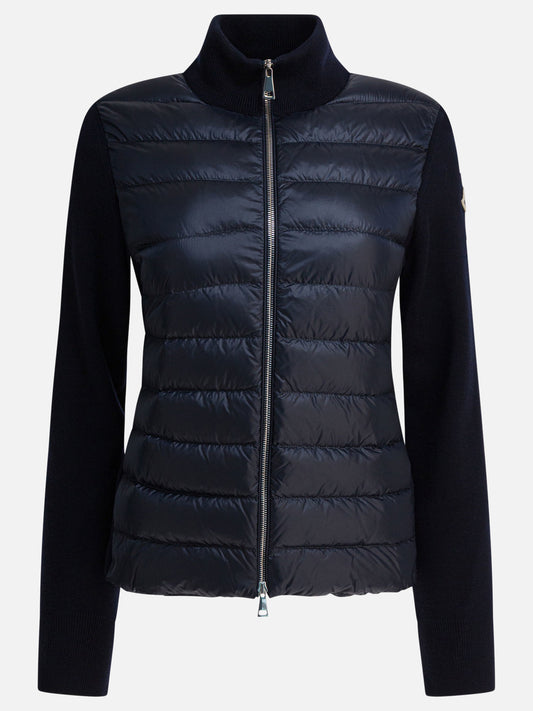 Giacche leggere & Trapuntate Logo  Blu - Moncler Donna | VIETTI Online Store 
