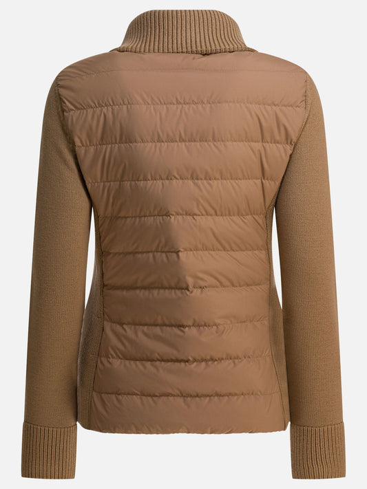 Cardigans Logo  Brown - Moncler Women | PDP | VIETTI Online Store | 2
