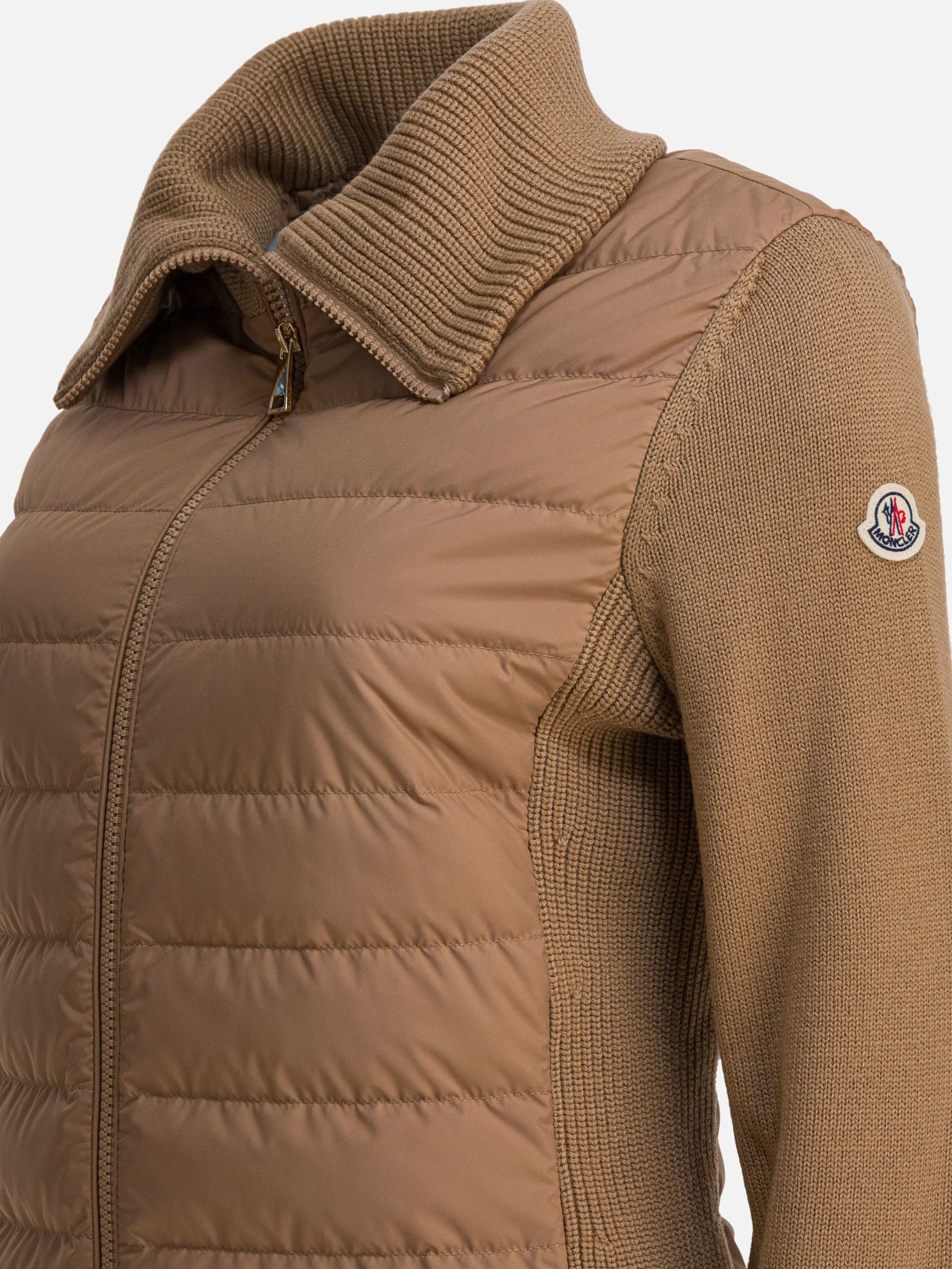 Cardigans Logo  Brown - Moncler Women | PDP | VIETTI Online Store | Zoom-Modal_4
