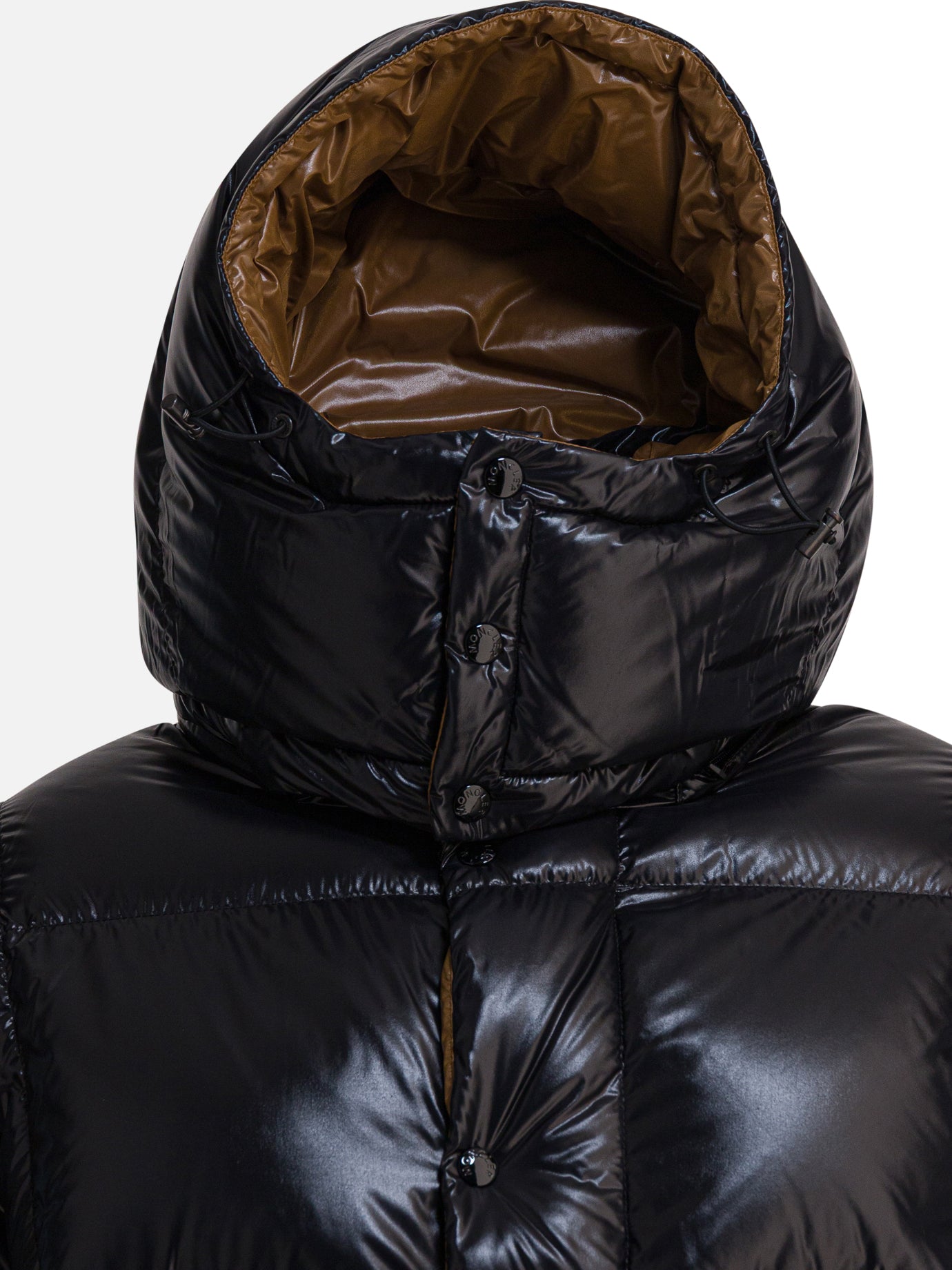 Piumini corti Logo  Nero - Moncler Donna | PDP | VIETTI Online Store | Zoom-Modal_3
