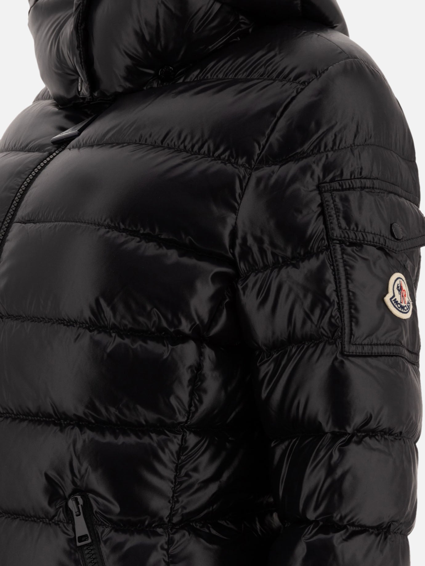 Down jackets Logo  Black - Moncler Women | PDP | VIETTI Online Store | thumbnail_4