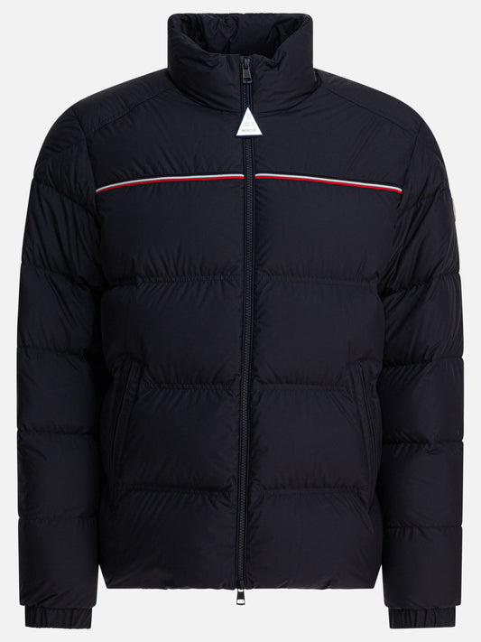 Piumini corti Logo  Blu - Moncler Uomo | VIETTI Online Store 
