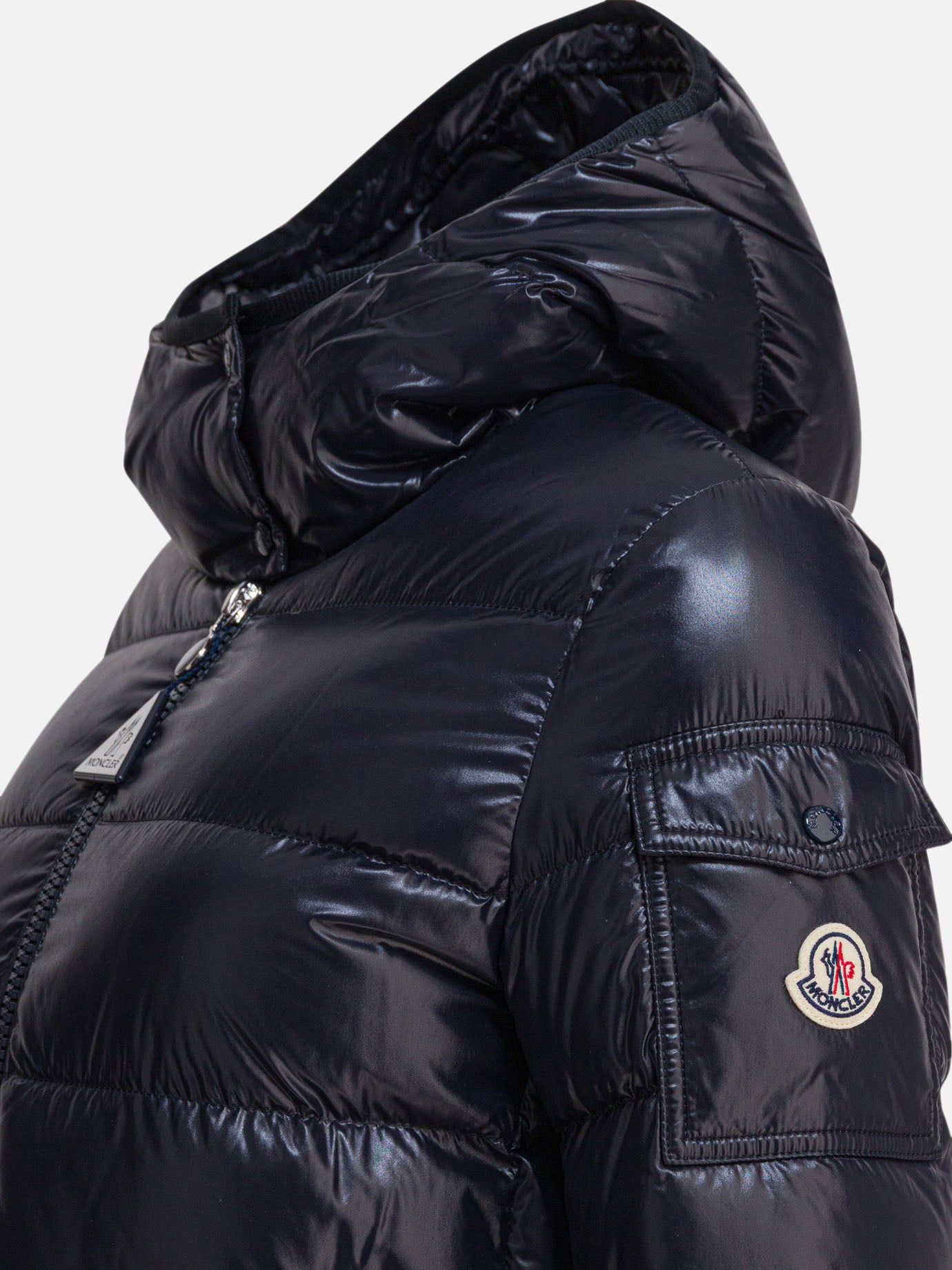 Down jackets Logo  Blue - Moncler Women | PDP | VIETTI Online Store | thumbnail_4