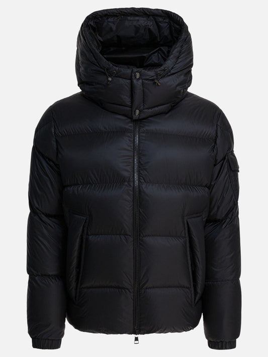 Piumini corti Logo  Nero - Moncler Uomo | VIETTI Online Store 
