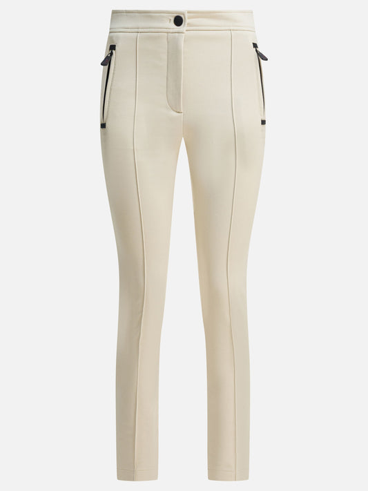 Sport trousers Logo  Beige - Moncler Grenoble Women | VIETTI Online Store 
