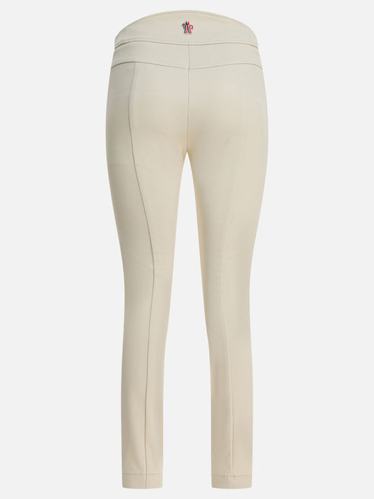Sport trousers Logo  Beige - Moncler Grenoble Women | VIETTI Online Store | 2
