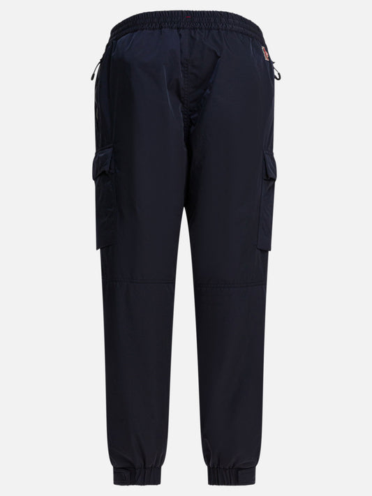 Pantaloni cargo & parachute Logo  Blu - Moncler Grenoble Uomo | PLP | VIETTI Online Store | 2
