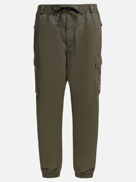 Pantaloni cargo & parachute Logo  Verde - Moncler Grenoble Uomo | PLP | VIETTI Online Store 
