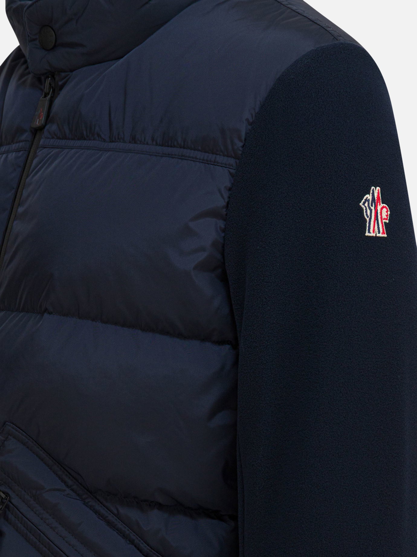 Piumini corti Logo  Blu - Moncler Grenoble Uomo | PDP | VIETTI Online Store | thumbnail_4