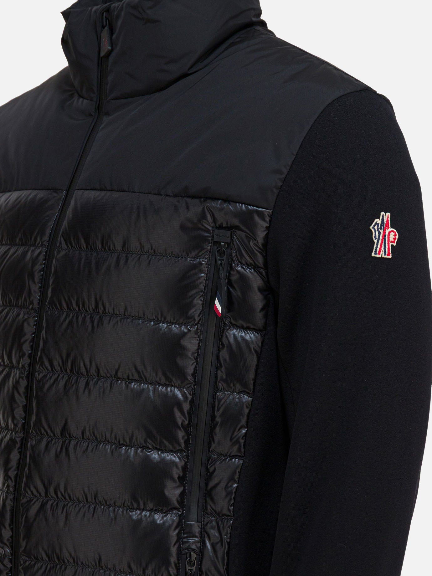 Piumini corti Logo  Nero - Moncler Grenoble Uomo | PDP | VIETTI Online Store | Zoom-Modal_4
