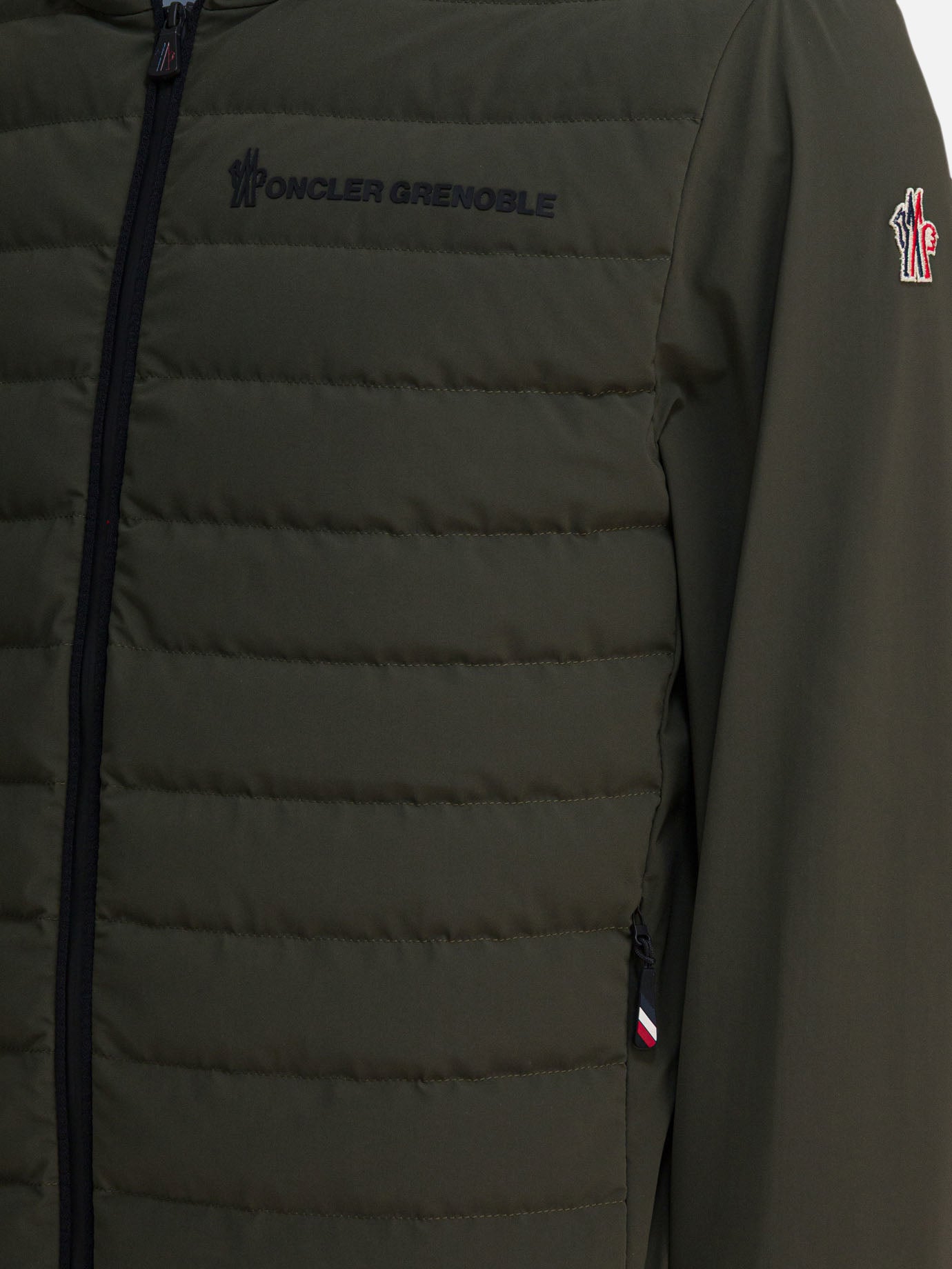 Felpe con cappuccio Logo  Verde - Moncler Grenoble Uomo | PDP | VIETTI Online Store | Zoom-Modal_4
