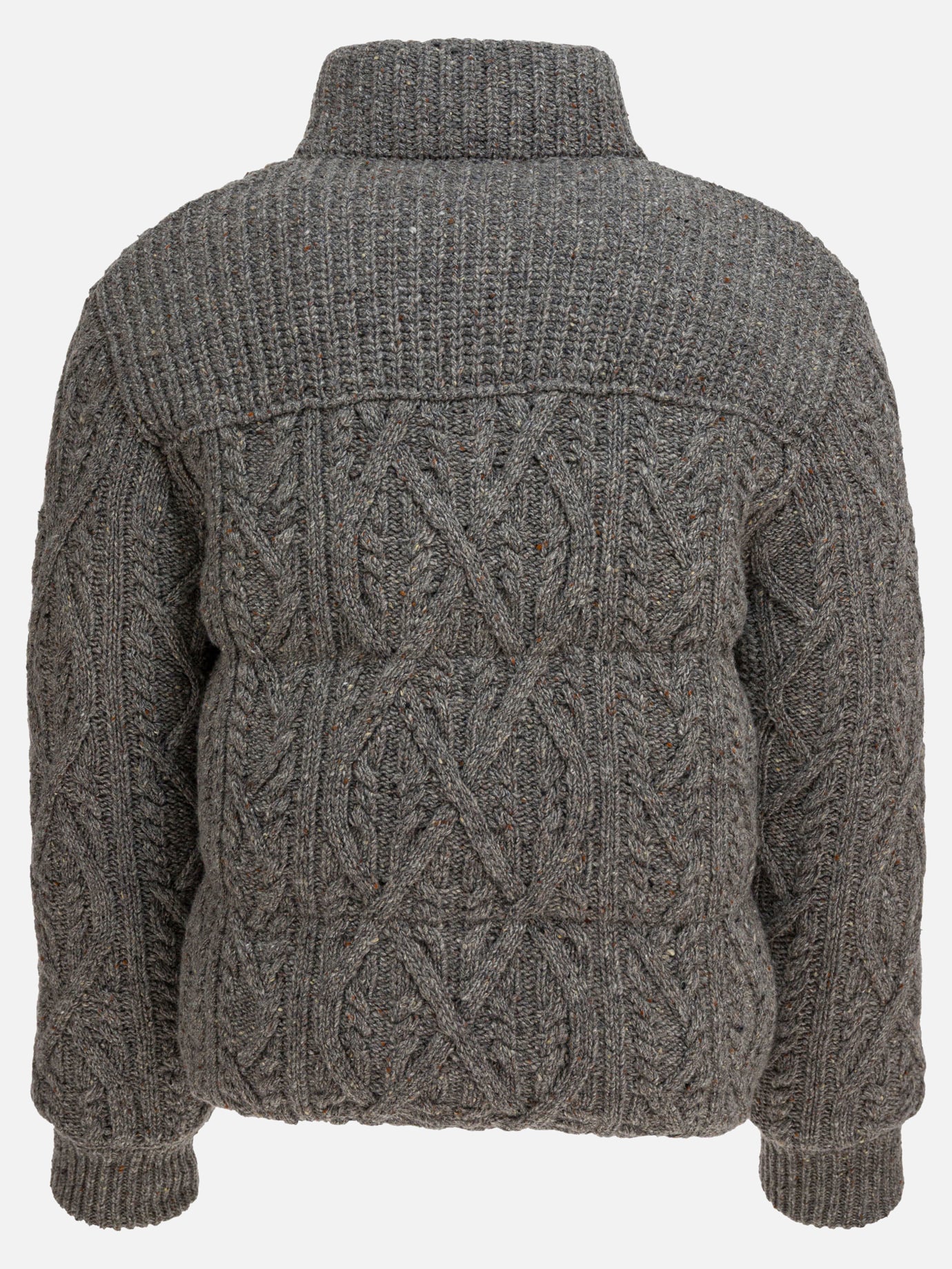Piumini corti Tweed  Grigio - Moncler Grenoble Uomo | PDP | VIETTI Online Store | Zoom-Modal_2
