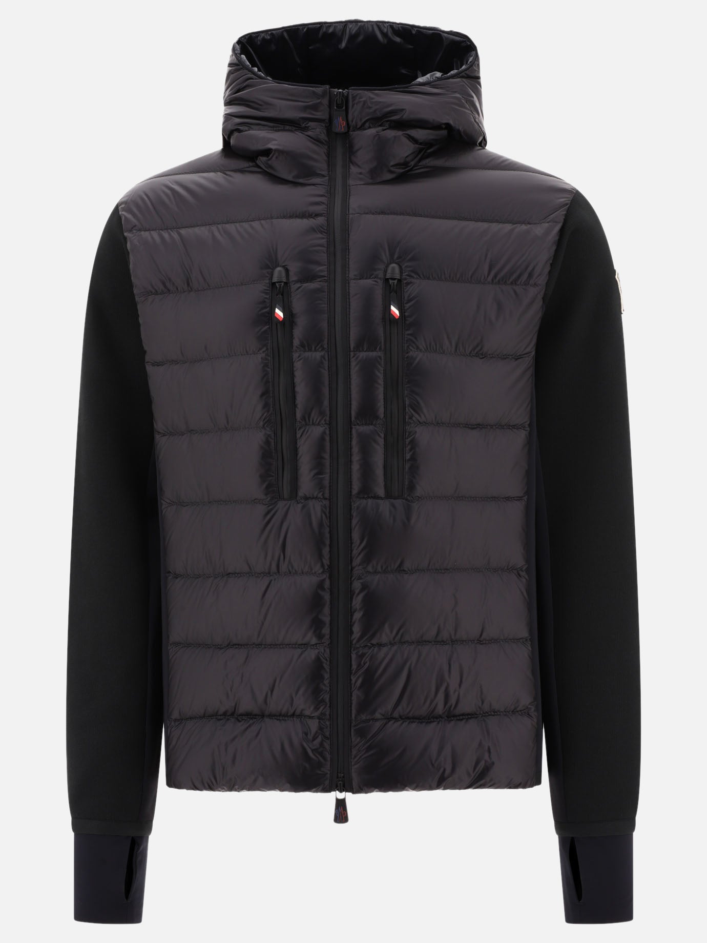 Felpe con cappuccio Logo  Nero - Moncler Grenoble Uomo | PDP | VIETTI Online Store | Zoom-Modal
