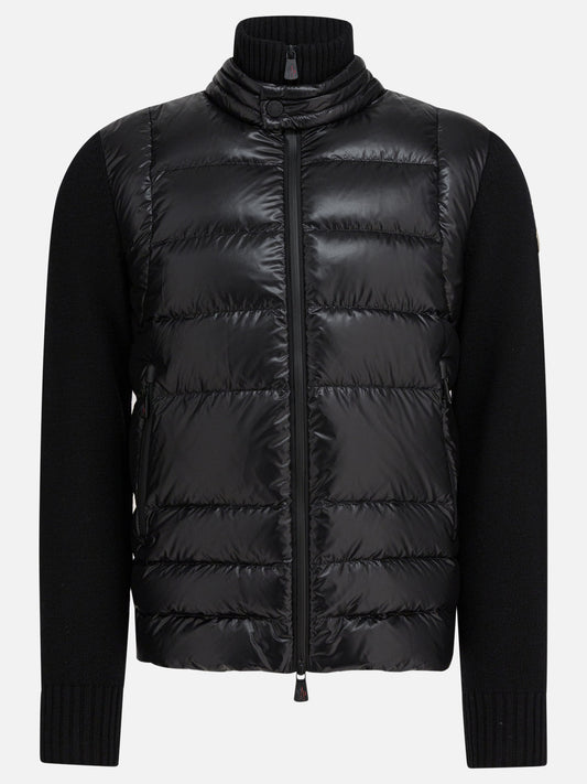 Giacche leggere & Trapuntate Logo  Nero - Moncler Grenoble Uomo | PLP | VIETTI Online Store 

