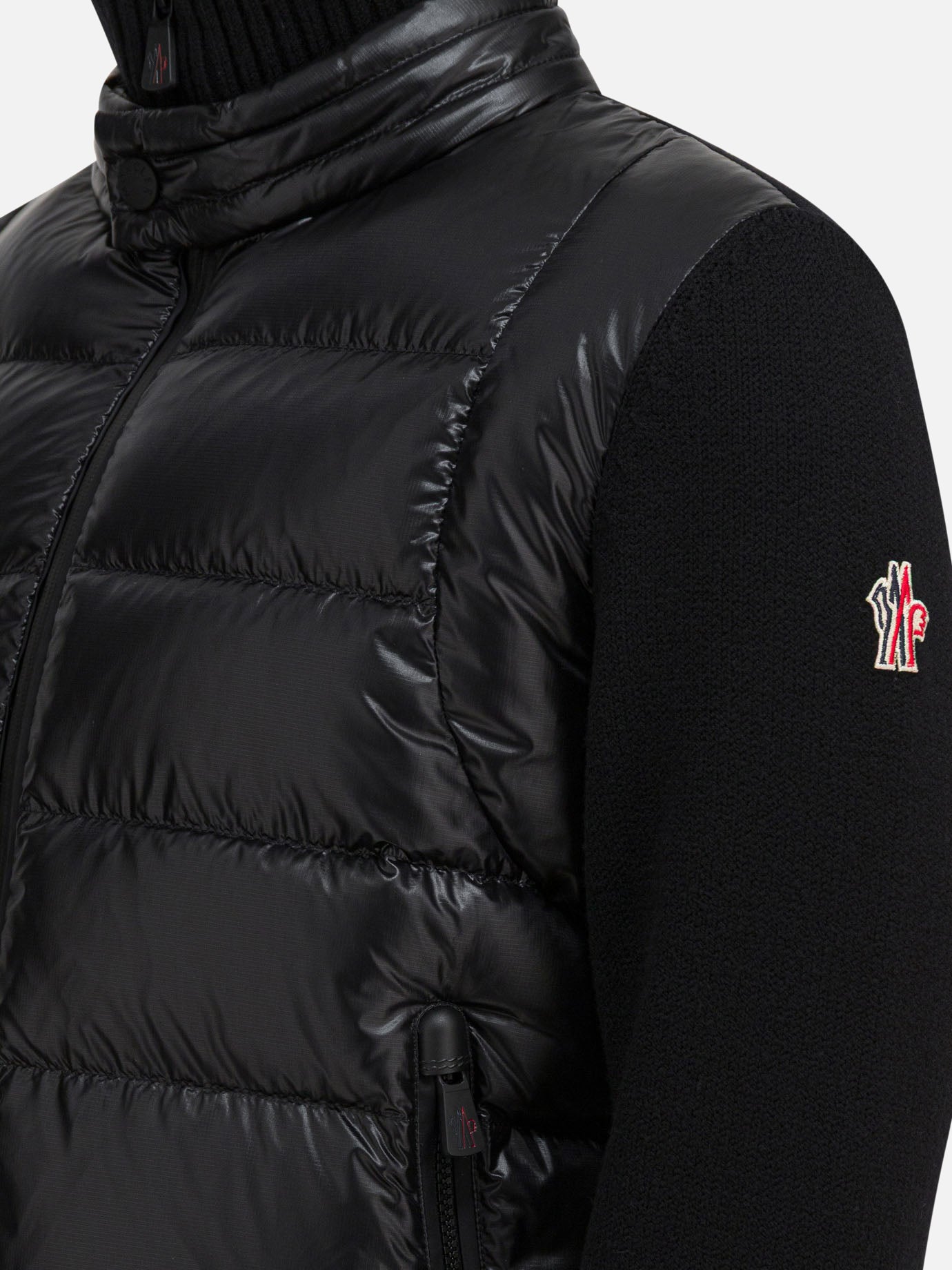 Giacche leggere & Trapuntate Logo  Nero - Moncler Grenoble Uomo | PDP | VIETTI Online Store | thumbnail_4