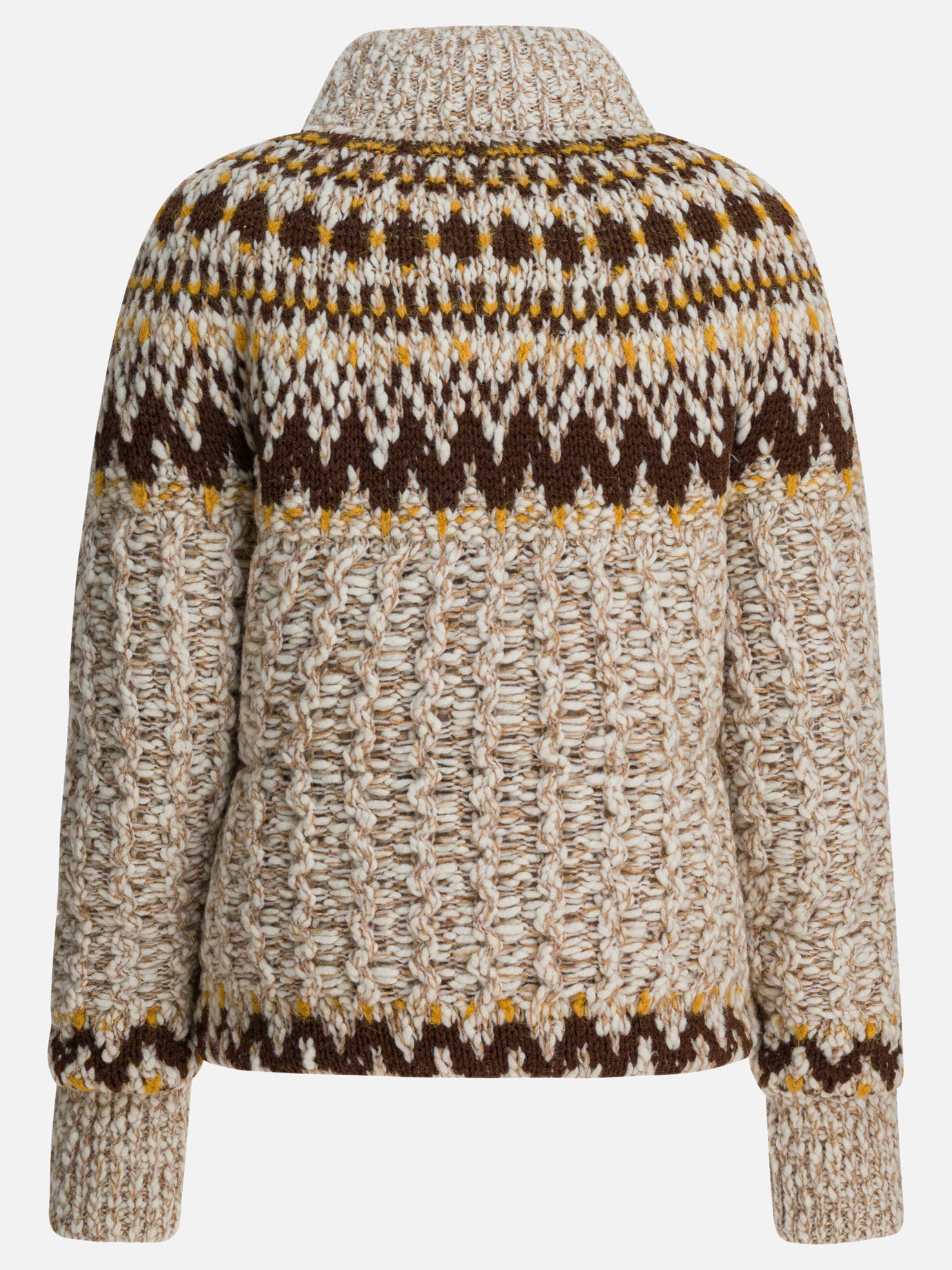 Piumini corti Textured knit  Beige - Moncler Grenoble Donna | PDP | VIETTI Online Store | thumbnail_2