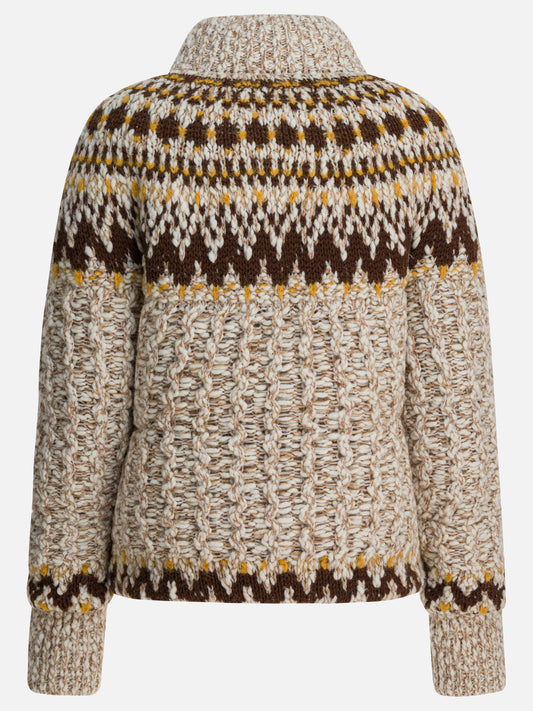 Piumini corti Textured knit  Beige - Moncler Grenoble Donna | PLP | VIETTI Online Store | 2
