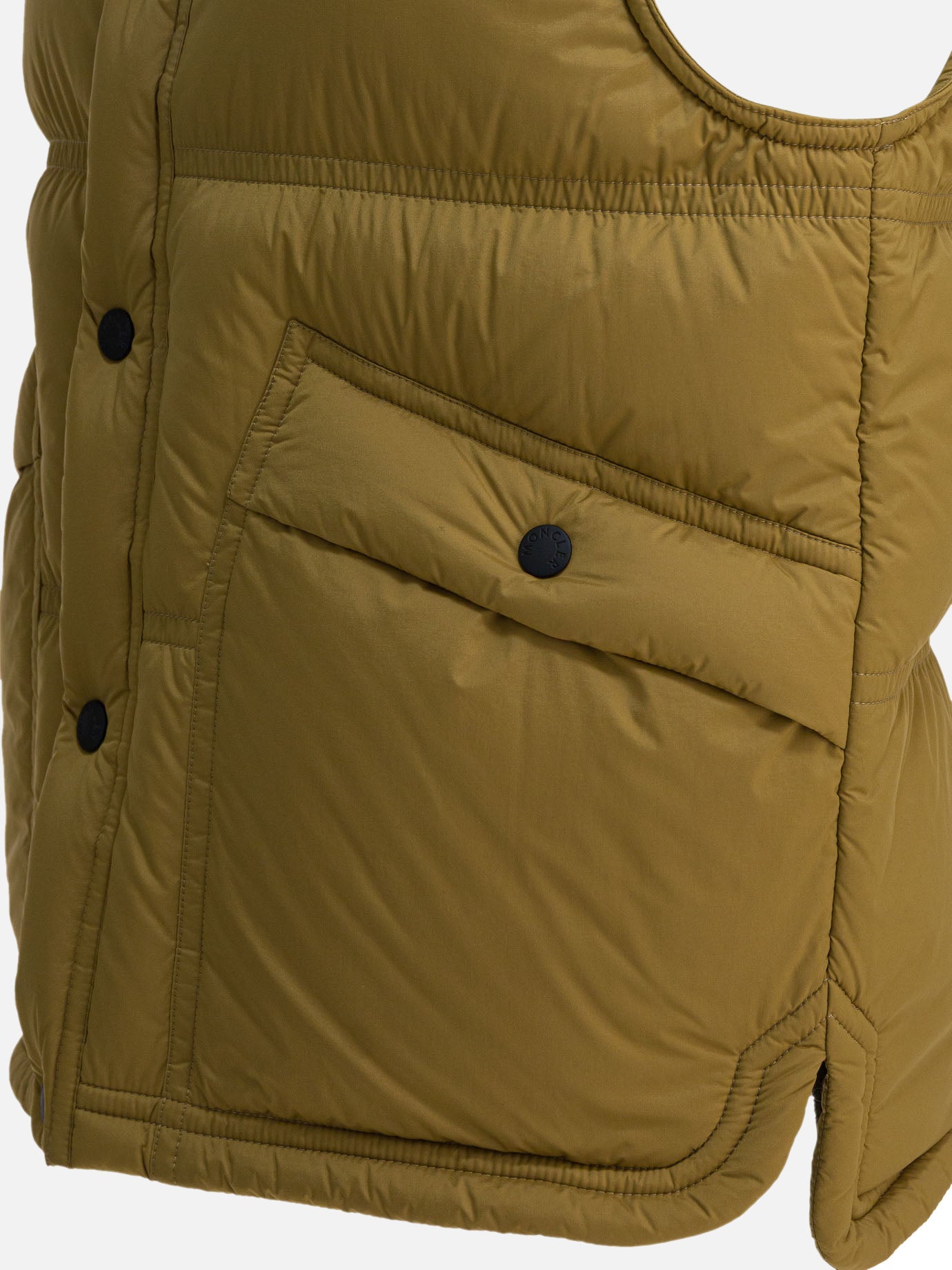 Giacche smanicate Logo  Beige - Moncler Grenoble Uomo | PDP | VIETTI Online Store | Zoom-Modal_4
