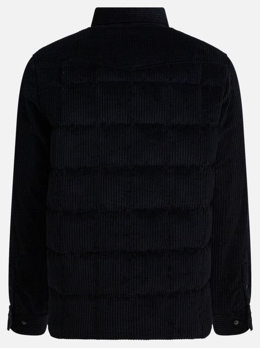 Giacche overshirt Logo  Nero - Moncler Grenoble Uomo | PLP | VIETTI Online Store | 2
