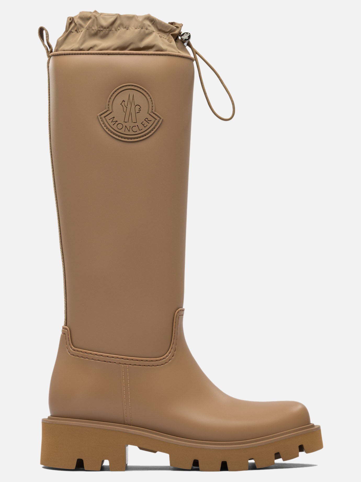 Rain boots 100% pvc - 100% rubber  Beige - Moncler Women | PDP | VIETTI Online Store | thumbnail